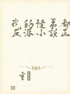 我的徒弟都是大反派小说正版