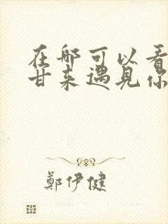 在哪可以看苦尽甘来遇见你