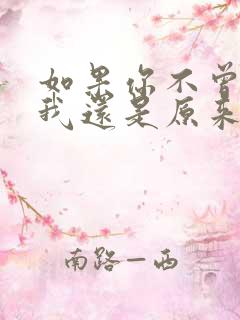 如果你不曾出现我还是原来那个我是什么歌