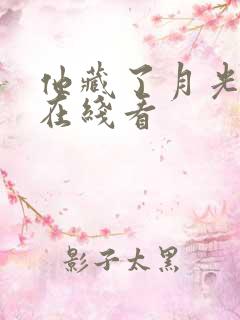 他藏了月光短剧在线看