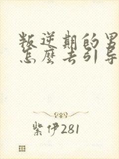 叛逆期的男孩子怎么去引导初中生