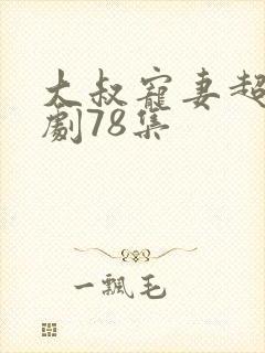 大叔宠妻超甜短剧78集