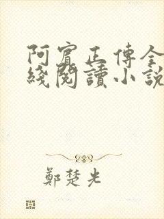 阿宾正传全文在线阅读小说