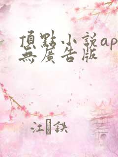 顶点小说app无广告版
