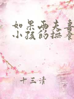 如果两夫妻离婚小孩的抚养权最终归谁