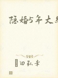 隐婚5年大结局