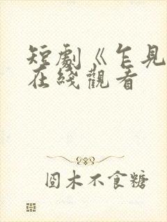 短剧《乍见欢》在线观看