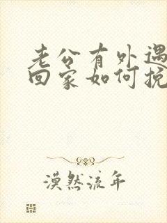 老公有外遇了不回家如何挽回