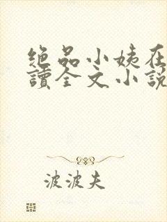 绝品小姨在线阅读全文小说