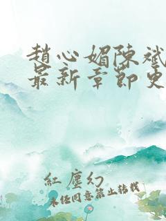 赵心媚陈斌小说最新章节更新时间