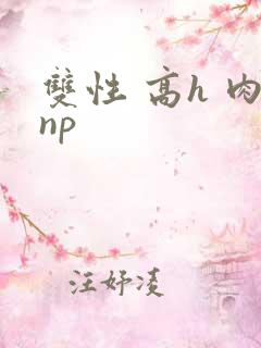 双性 高h 肉np