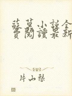 苏莫小说全文免费阅读最新章节