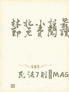 林北小说最新章节免费阅读