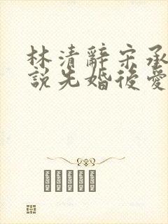 林清辞宋承毅小说先婚后爱