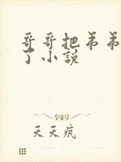 哥哥把弟弟惯坏了小说