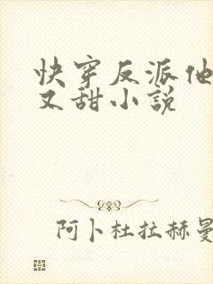 快穿反派他又软又甜小说