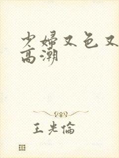 少妇又色又爽又高潮