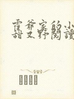 霍爷家的小祖宗甜又野阅读阅读全文