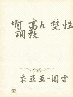 啊 高h 双性 调教