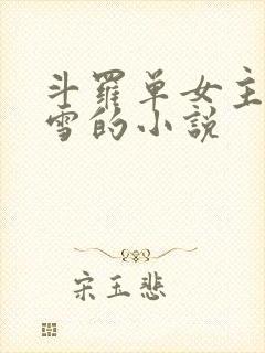 斗罗单女主千仞雪的小说