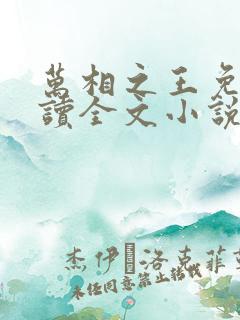 万相之王免费阅读全文小说