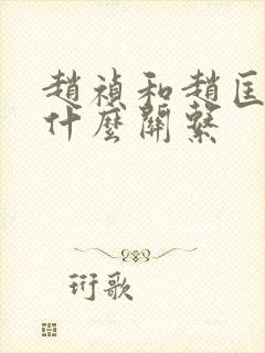 赵祯和赵匡胤是什么关系