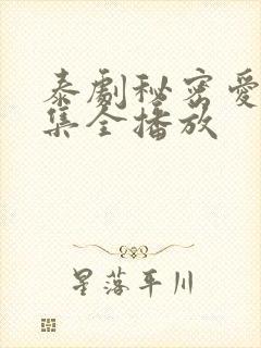 泰剧秘密爱13集全播放