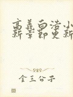 高义白浩小说最新章节更新内容