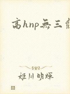 高hnp无三观