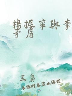 杨振宁与李政道矛盾