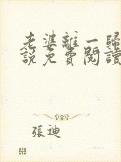 老婆离一归二小说免费阅读全文