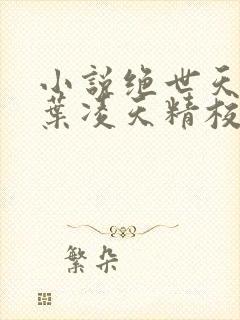 小说绝世天骄·叶凌天精校版