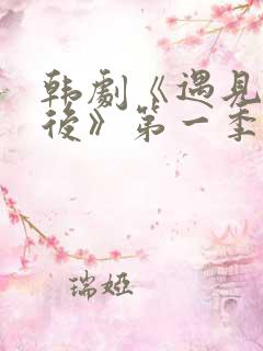 韩剧《遇见你之后》第一季免费观看