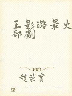 王影璐最火的三部剧