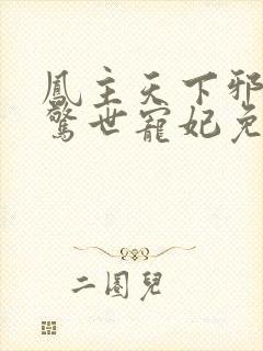 凤主天下邪王的惊世宠妃免费阅读