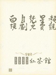 白月梵星超清电视剧免费观看