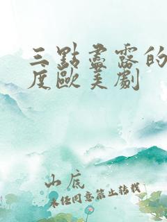 三点尽露的大尺度欧美剧