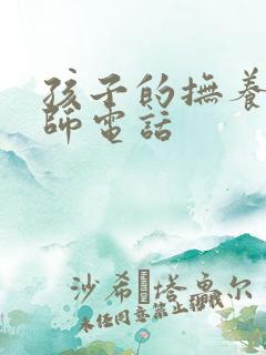 孩子的抚养权律师电话