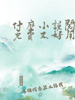 什么小说阅读器免费又好用