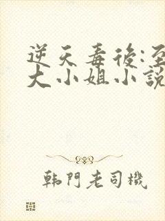 逆天毒后:至尊大小姐小说