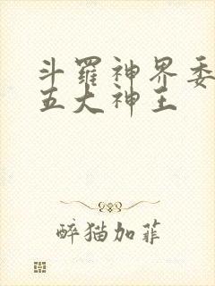斗罗神界委员会五大神王
