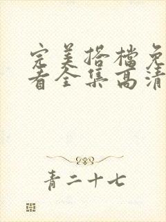 完美搭档免费观看全集高清在线观看