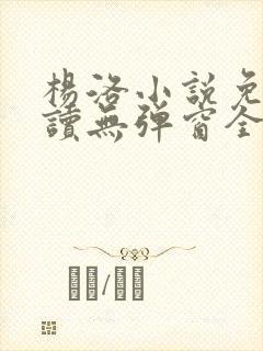 杨洛小说免费阅读无弹窗全文