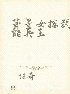 萧晨女总裁的全能兵王