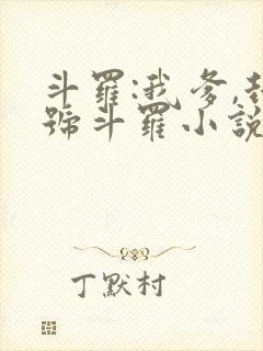 斗罗:我爹,封号斗罗小说