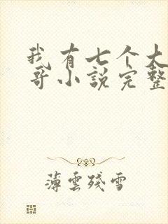 我有七个大佬哥哥小说完整免费