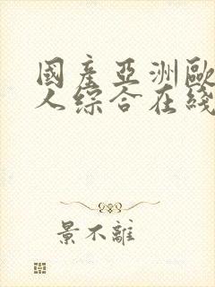 国产亚洲欧美成人综合在线