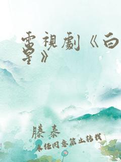 电视剧《白月梵星》