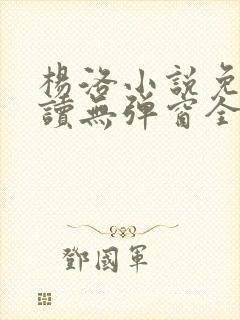 杨洛小说免费阅读无弹窗全文