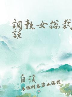 调教女总裁的小说